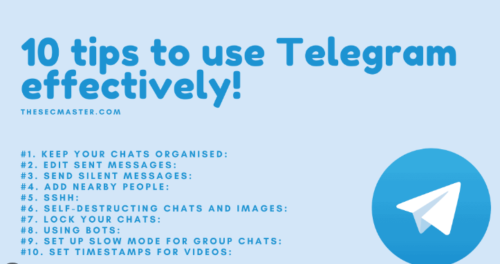 10 Tips to Use Telegram Effectively