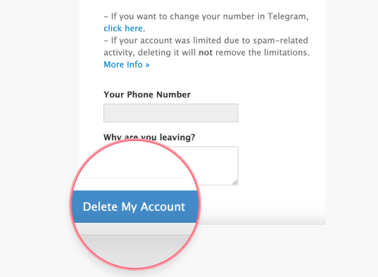 How to delete your Telegram account