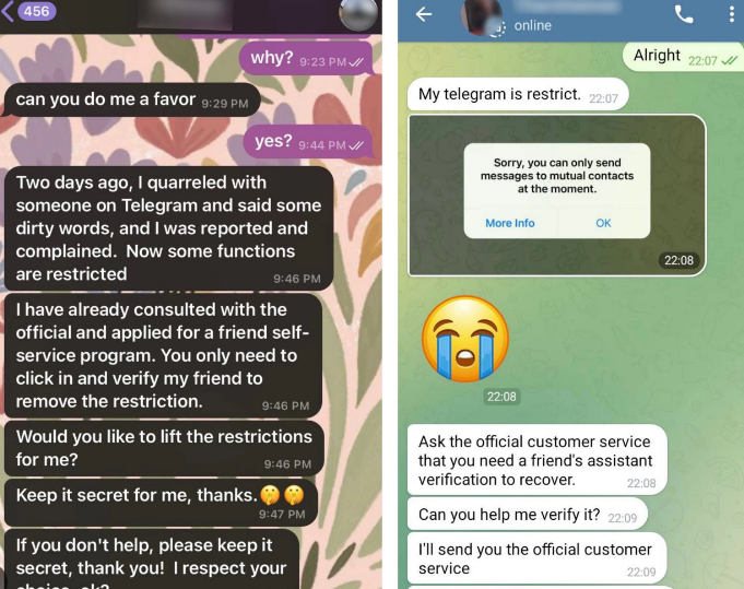 More than 50 people duped by scammers through Telegram