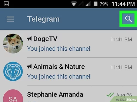 How to Search Telegram on Android
