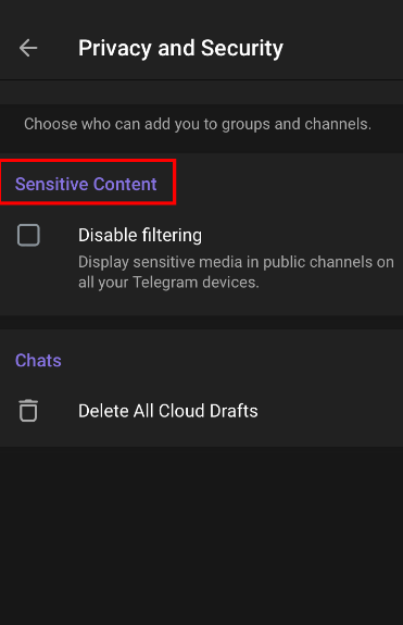 Fixing This Channel Can't Be Displayed in Telegram

