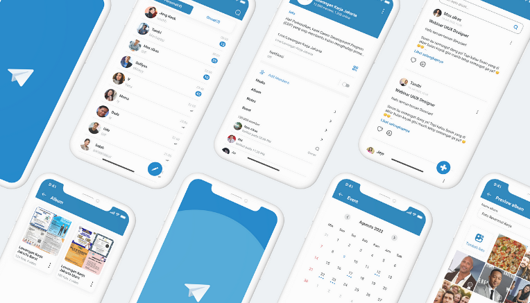 UI/UX Case Study: Telegram Redesign
